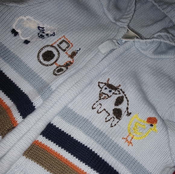Set of 2 baby sweaters Nordstrom & Carters - Picture 4 of 8